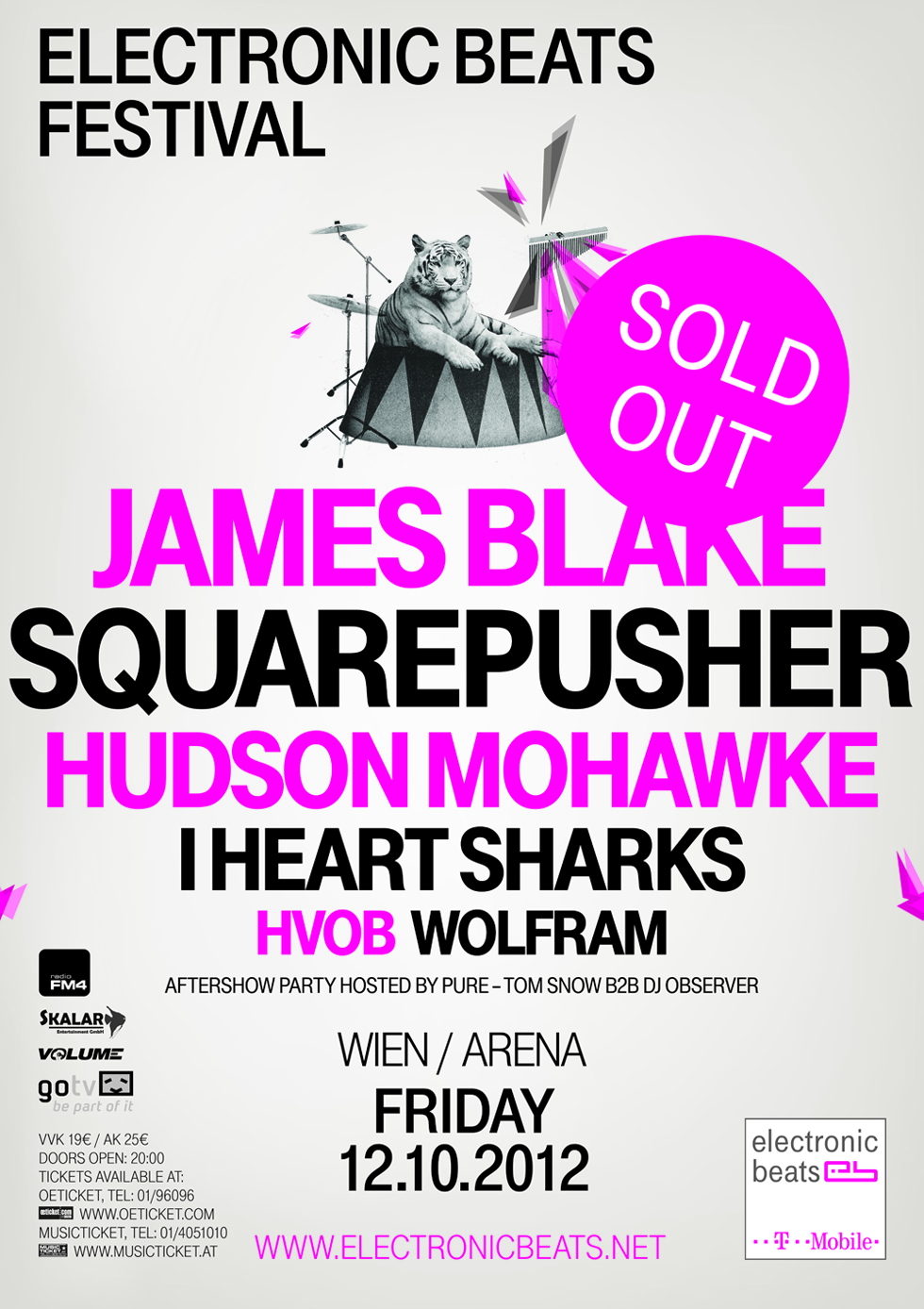 Electronic Beats Festival Vienna 2012 Sold Out