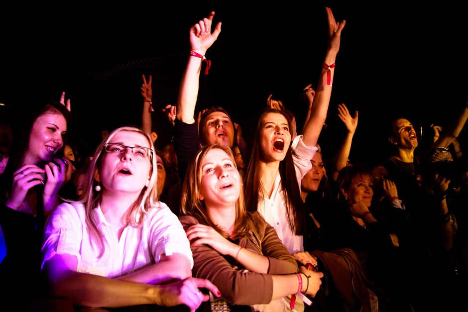 the crowd at EB Festival Bratislava 2013