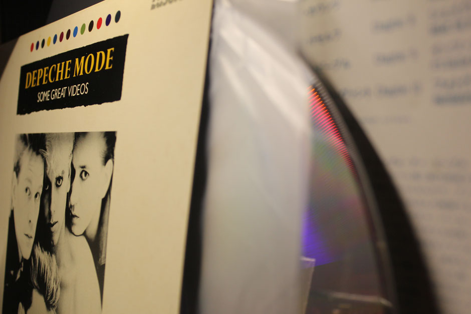 Depeche Mode Japanese laserdisc