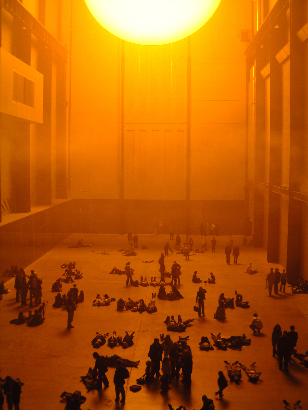 The weather project, Ólafur Elíasson, Tate Modern