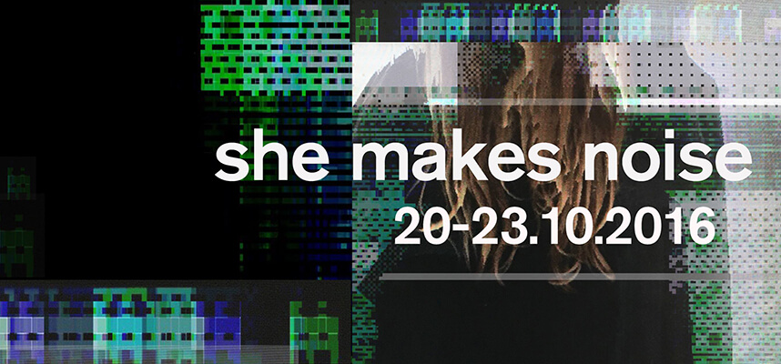 She Makes Noise Festival Flyer