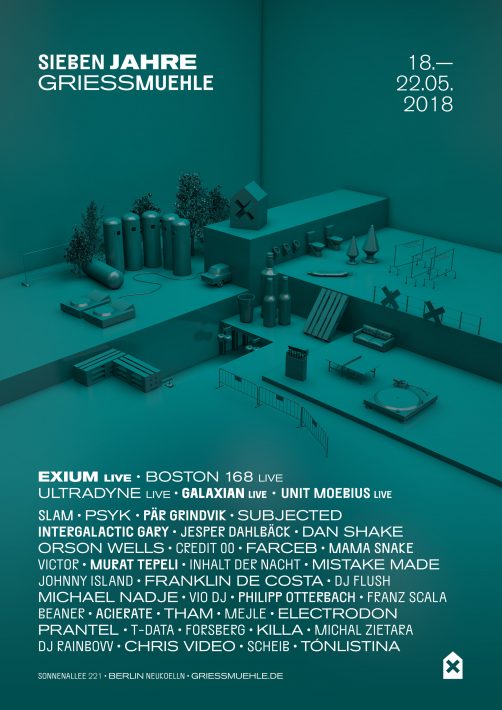 Berlin Techno Club Griessmuhle Is Celebrating Its 7th Anniversary With A 87 Hour Rave Telekom Electronic Beats