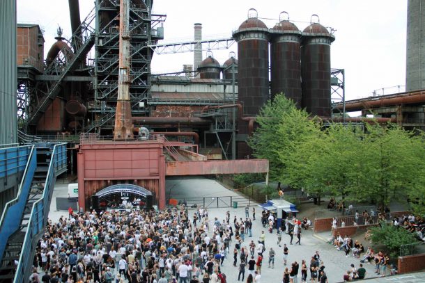 TEB Clubnight Open Air Landschaftspark Duisburg The Third Room Studio Essen Techno Party by Katharina Schaeffer