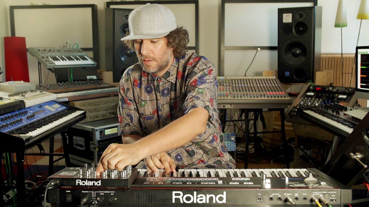 Mathew Jonson Roland JX-3P Synthesizer Music Gear