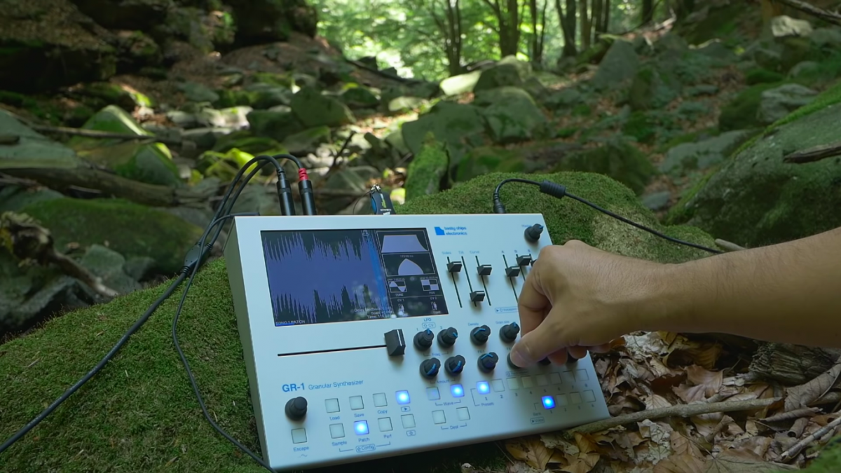 Ease Into The Week With This Video Of A Granular Synth Playing In A Forest