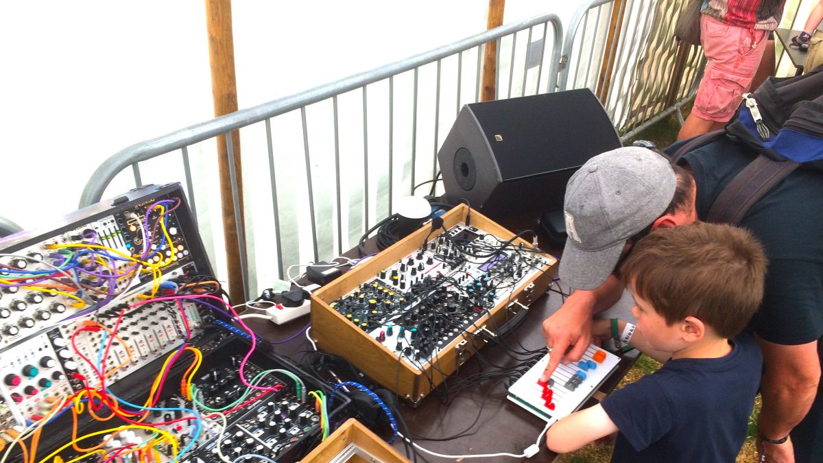 building eurorack system for kids
