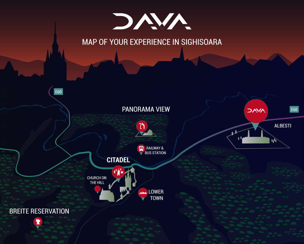 DAVA Sighisoara MAP