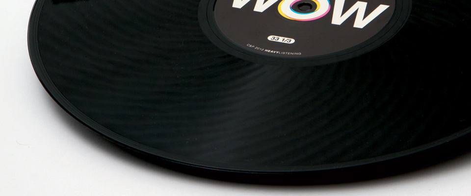 Heavy Listening WOW vinyl