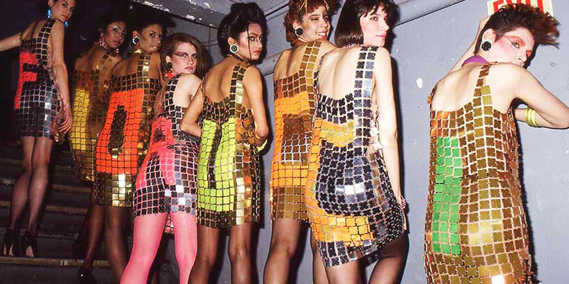 nightclub 80s disco fashion