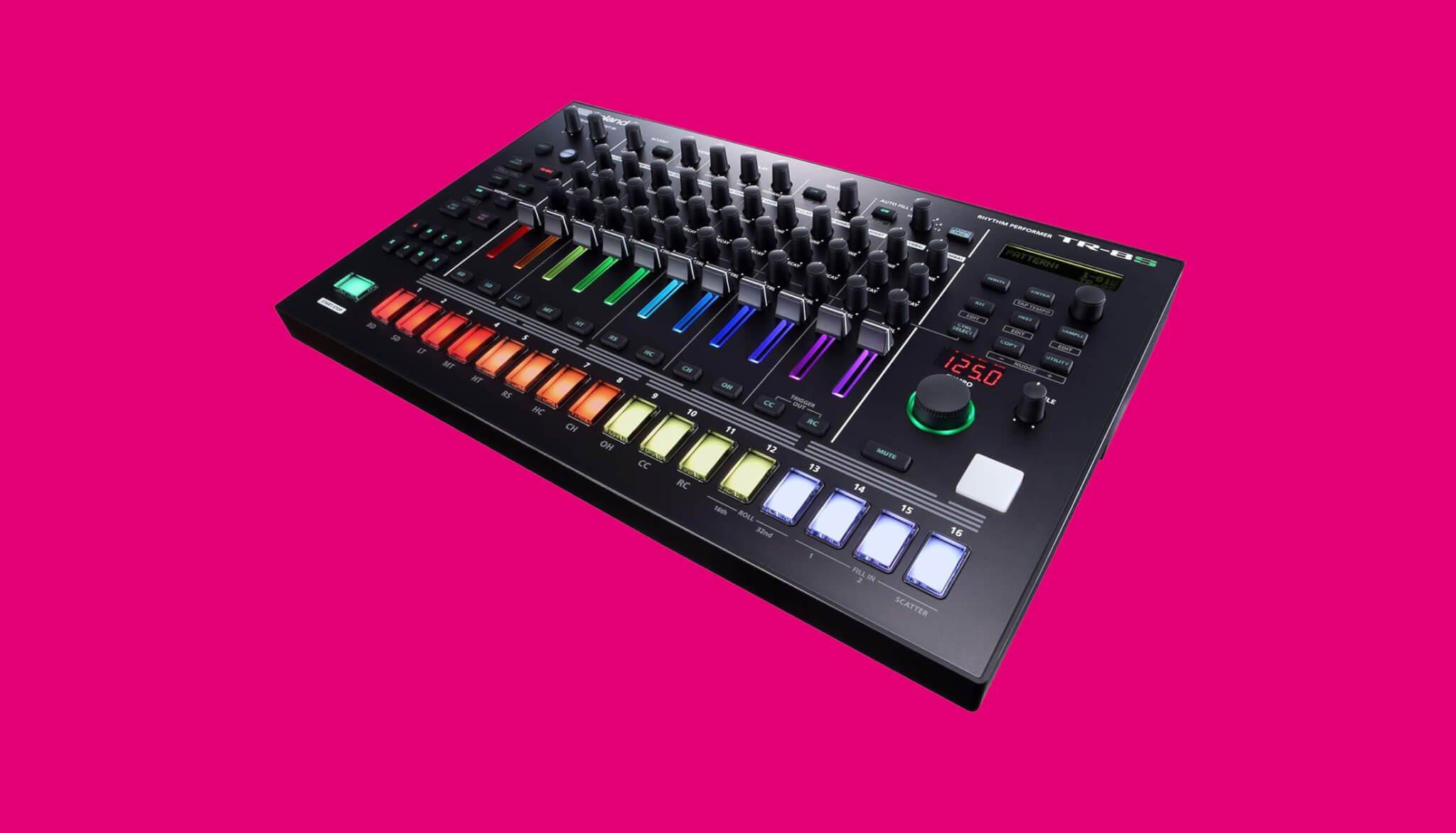 roland tr-8s synthesizer drummachine