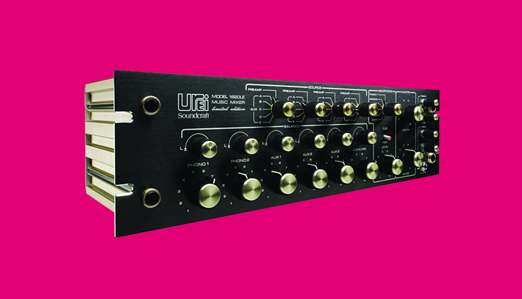 UREI 1620 DJ Mixer Techno Electronic Music