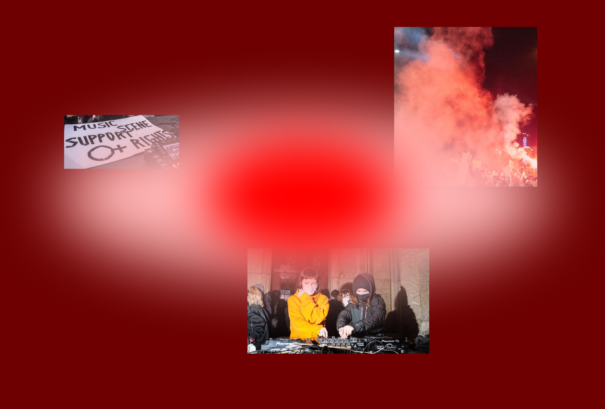 Entuzjastyczne hymny strajku Polek