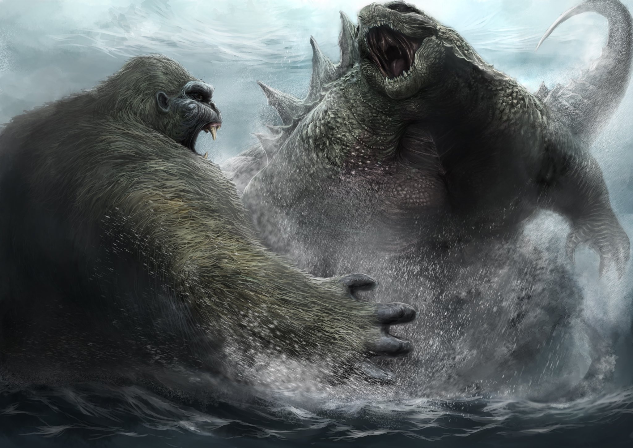 Godzilla king kong uzbek tilida