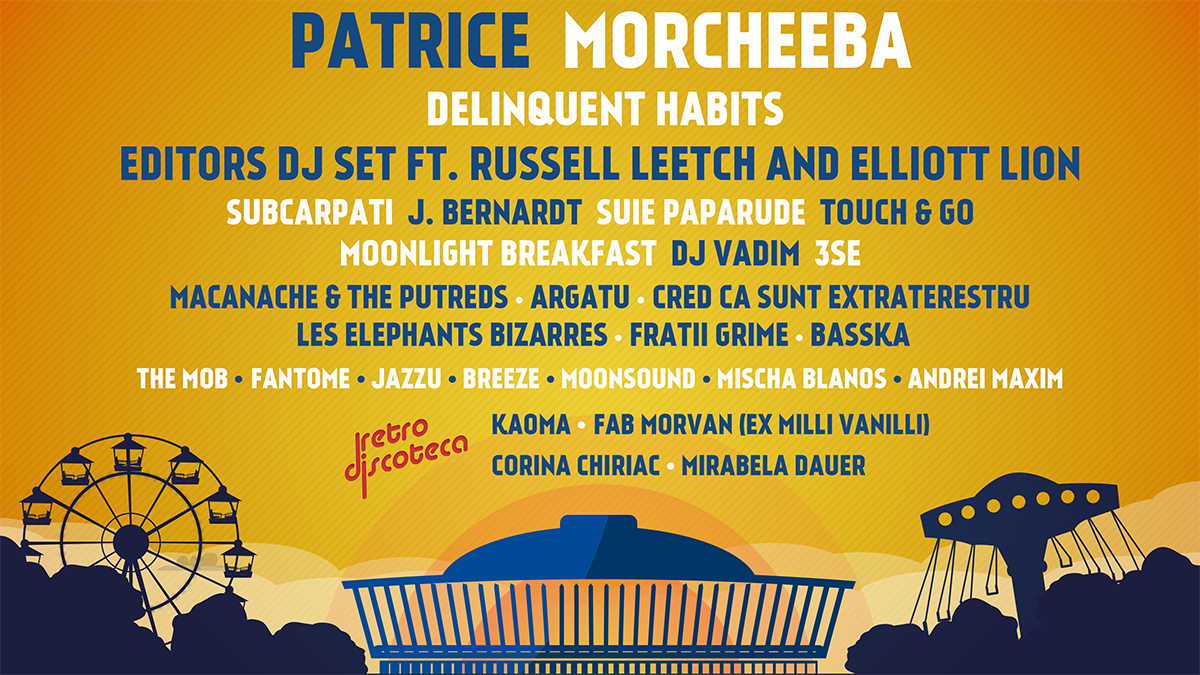 The Carnival îți aduce un line-up genial: Morcheeba, DJ Vadim, Mischa Blanos, Șuie Paparude și mulți alții