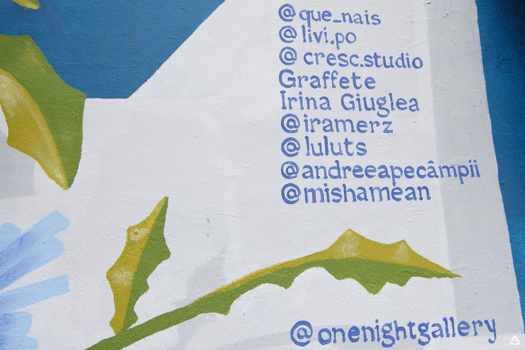 Vezi câteva fotografii cu muralul de la Street Delivery, susținut de Telekom Electronic Beats