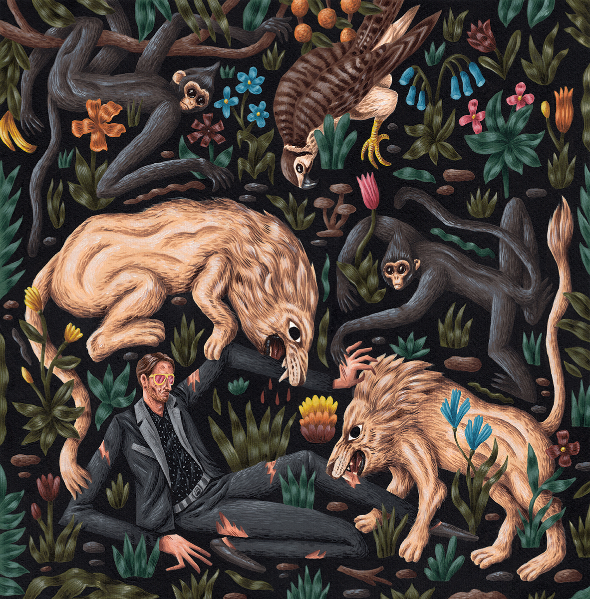 Artwork-ul pentru Mark Stoermer - Filthy Apes And Lions