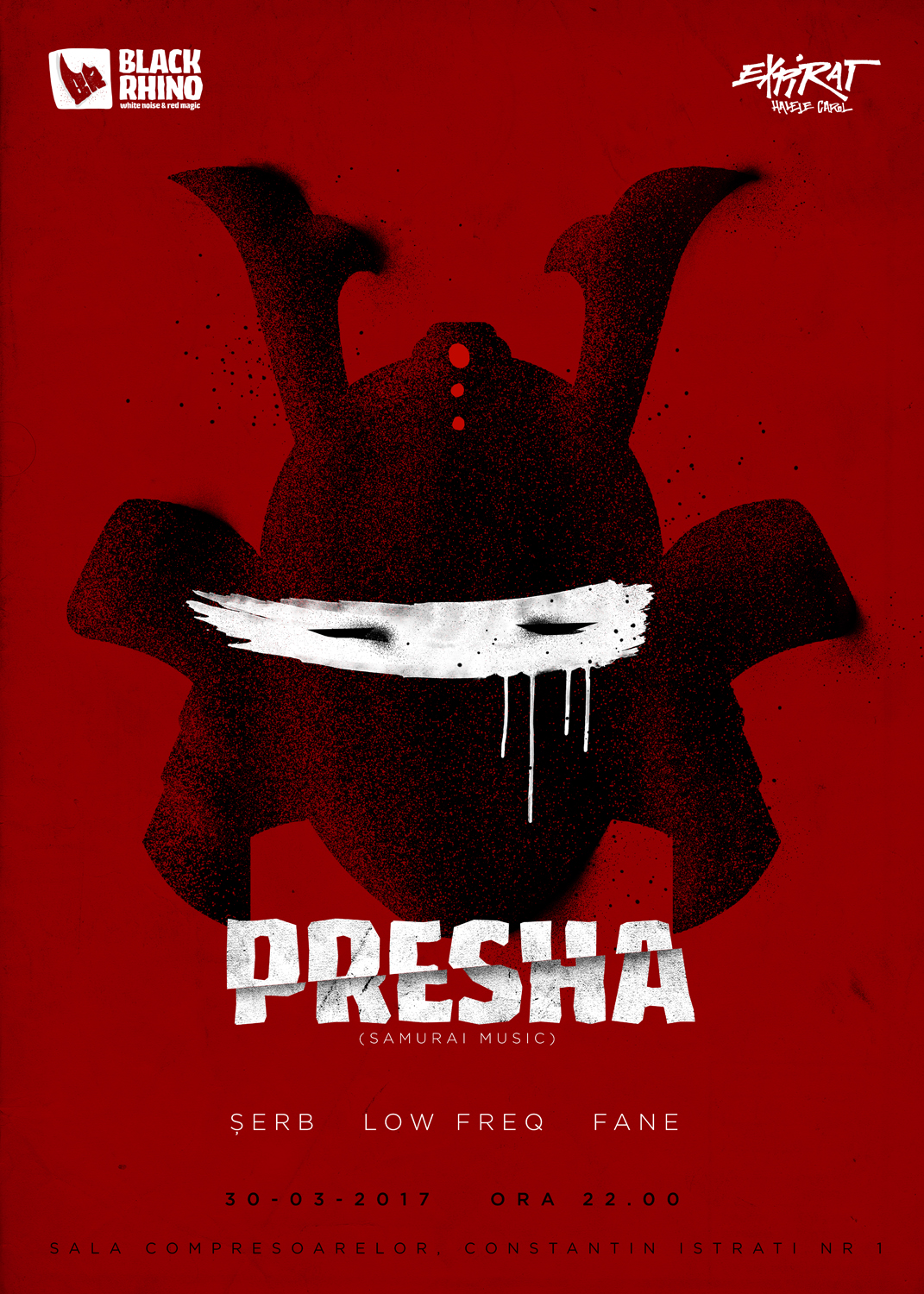 Black Rihno welcomes Presha (Samurai Music). Poster de Agi