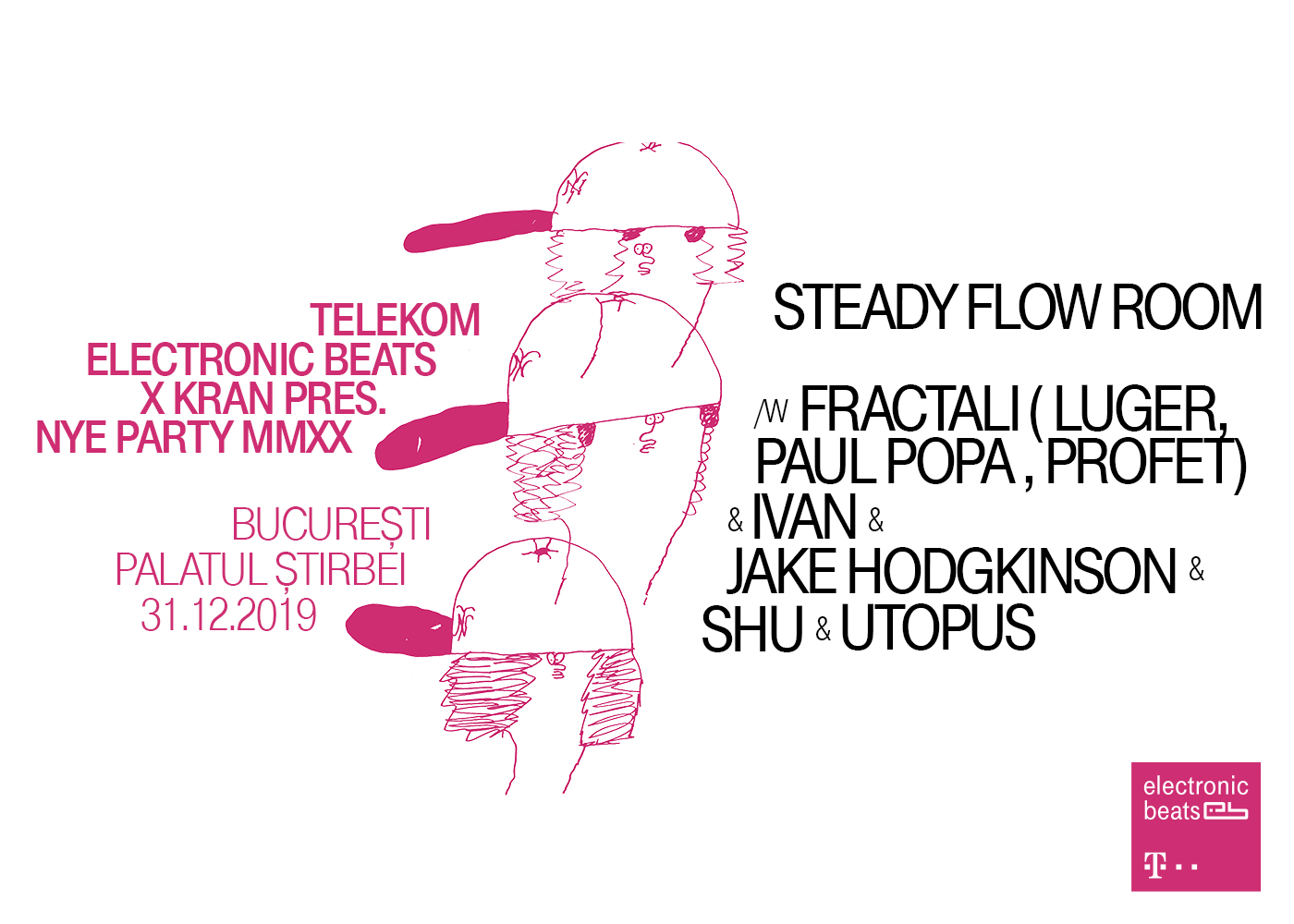 Telekom Electronic Beats x Kran pres. NYE Party MMXX